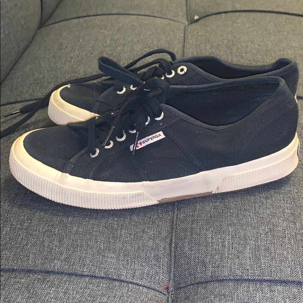 Navy supergas size 9